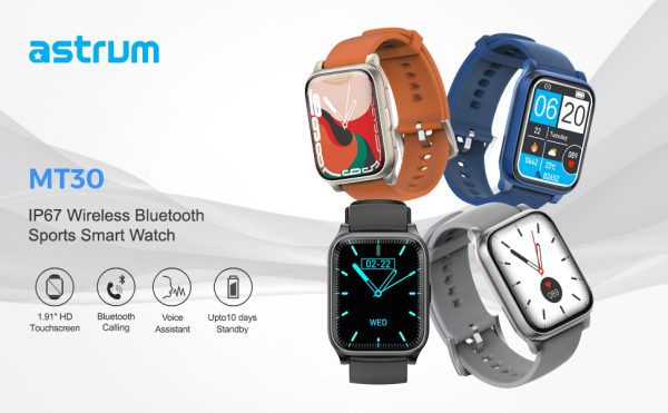 MT30 Smart Watch with Bluetooh Calling