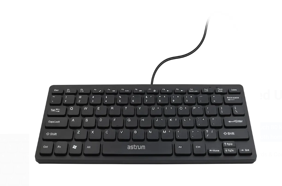 KB350 Mini Wired USB Keyboard