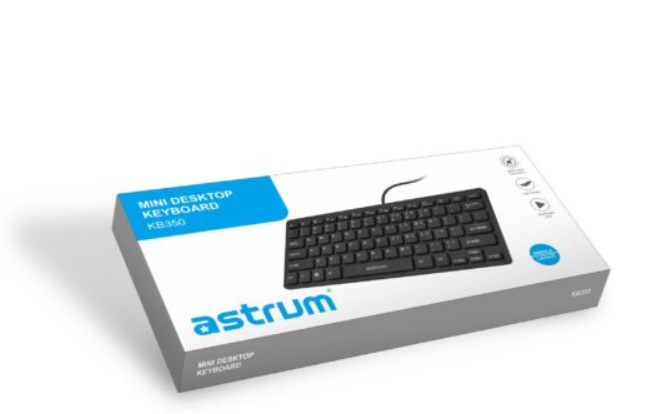 KB350 Mini Wired USB Keyboard - Image 2