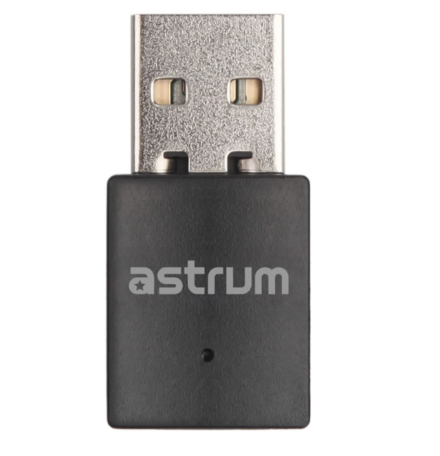 ASTRUM NA300 WIRELESS ADAPTER 300MBPS NANO BLAC