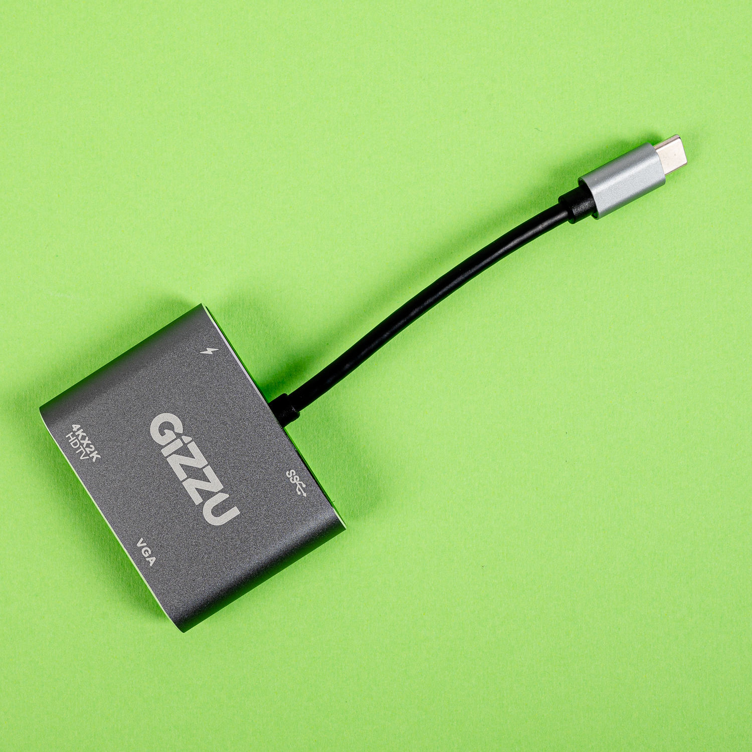 Gizzu 4-in-1 Type-C to HDMI/VGA/USB3.0 Hub - Image 5