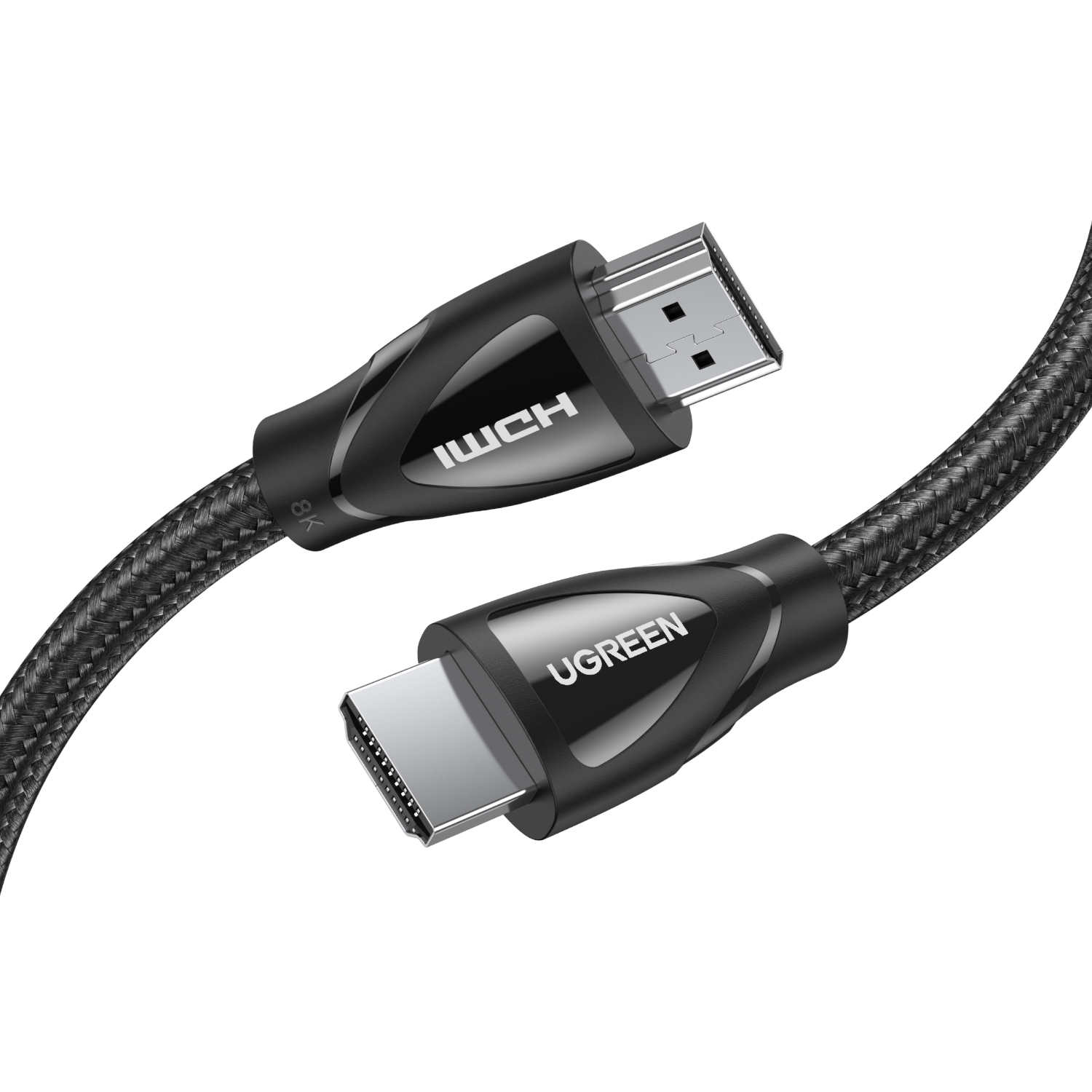 UGREEN HDMI 2.1 Male to Male Cable 2M (8K@60Hz | 4K@120Hz) – Black - Image 3