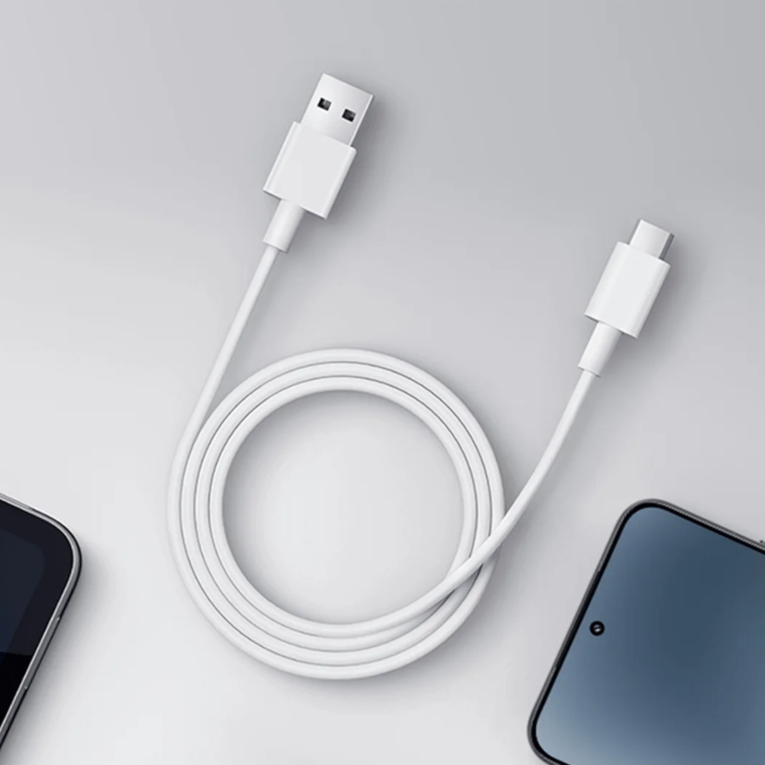 Xiaomi 3A USB-A to USB Type-C Cable 1M – White - Image 4