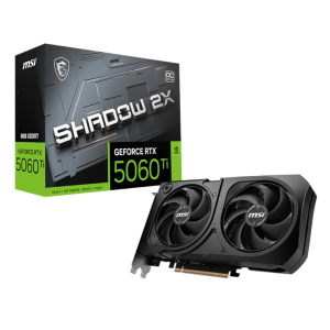 MSI GeForce RTX 5060 Ti SHADOW 2X OC PLUS 128-bit GDDR7 8GB Graphics Card