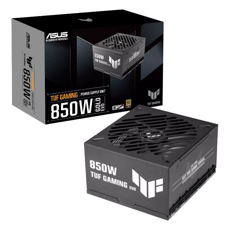 ASUS TUF Gaming EVO 850W 80 PLUS Gold Modular Power Supply