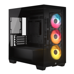 Corsair 2800X RS-R ARGB Micro-ATX PC Case – Black