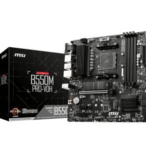 MSI B550M PRO-VDH AM4 M-ATX Motherboard