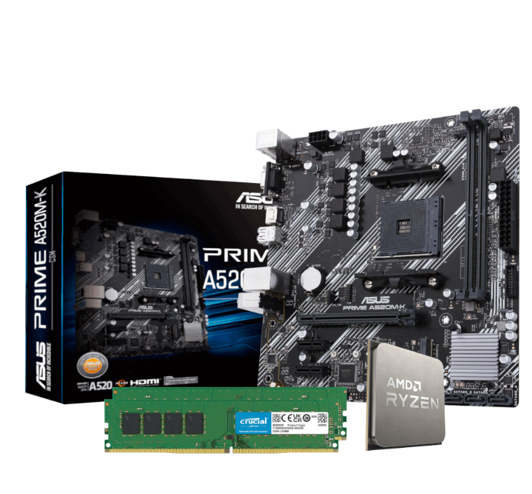 PCBuilder AMD Ryzen 5 5500 LEVEL UP Core Upgrade Kit