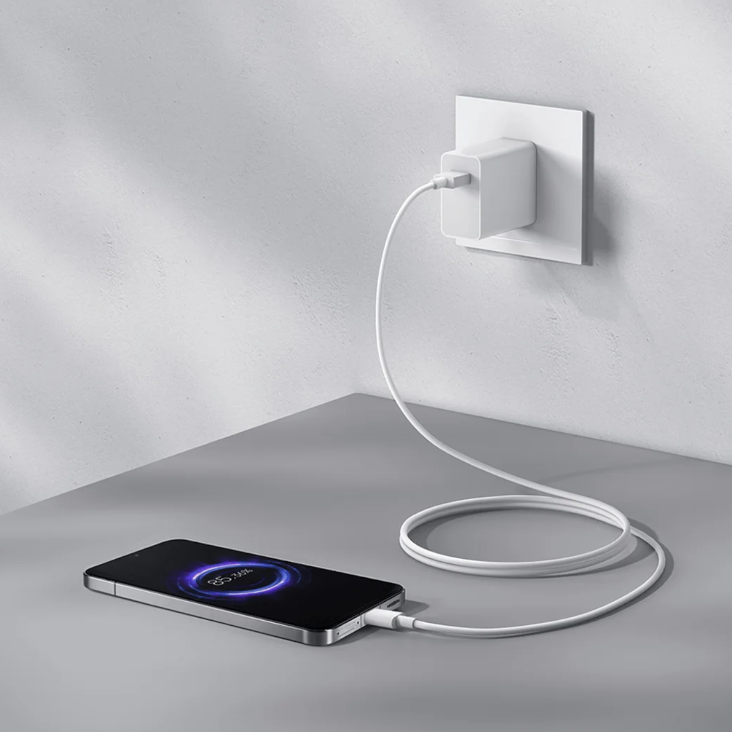 Xiaomi 3A USB-A to USB Type-C Cable 1M – White - Image 3