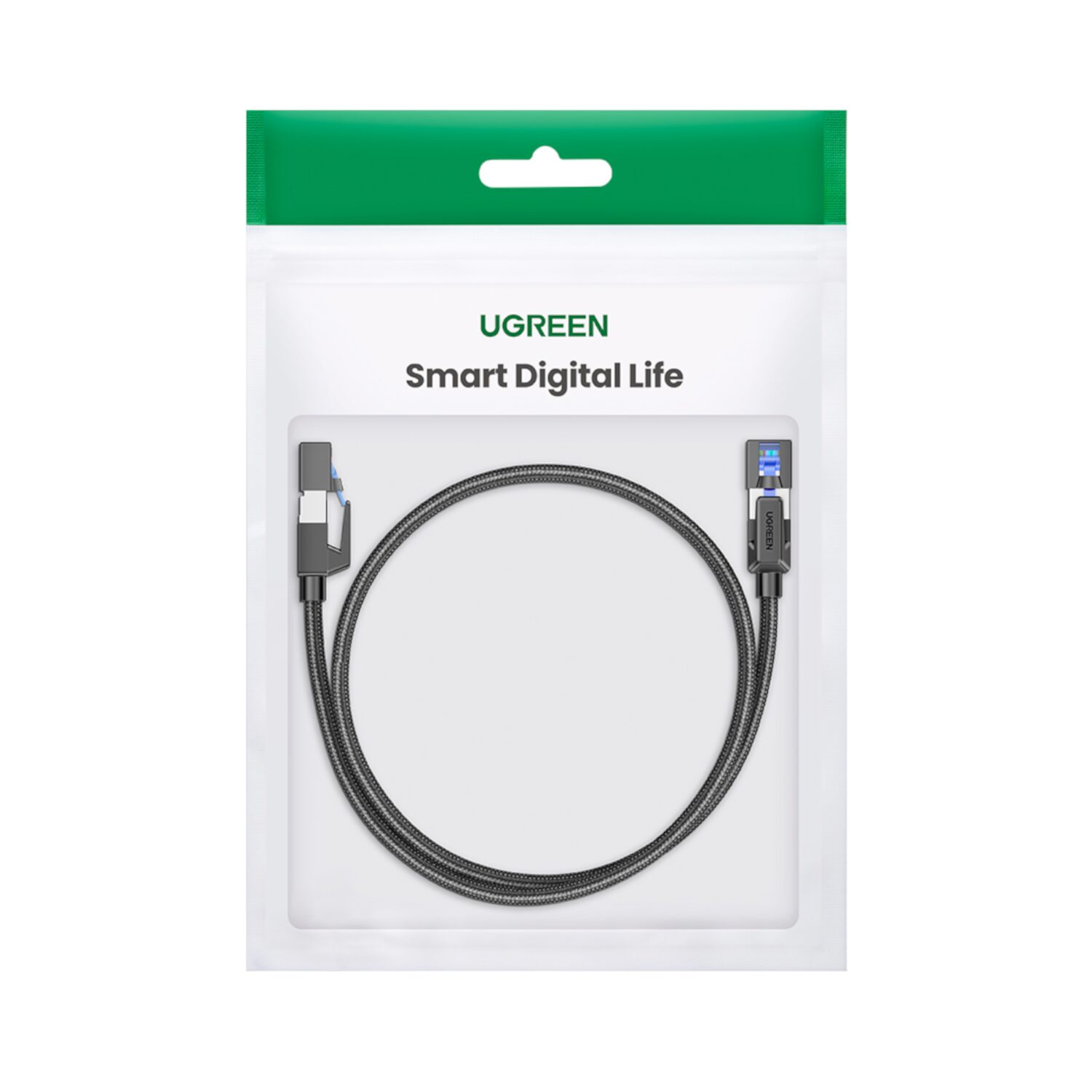 UGREEN Cat8 Nylon Braided Ethernet Cable – 40Gbps with Modular Plugs – 5m - Image 5